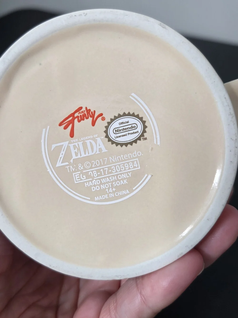 Nintendo The Legend Of Zelda Wind Waker Character Ceramic Mug